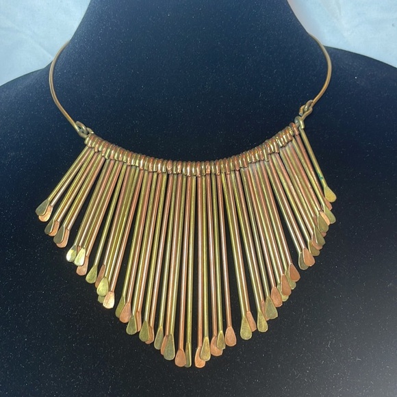 Vintage MCM Mixed Metals Jewelry Set - Picture 5 of 7